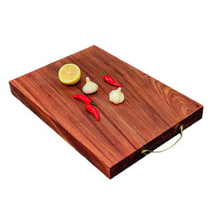 切菜板越南铁木案板粘板实木砧板家用菜板厨房长方形整木面板正宗