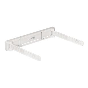 厨房壁挂式垃圾桶橱柜门家用免打孔折叠干湿分离塑料袋置物收纳架