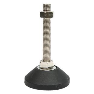 尼龙固定脚杯地脚螺丝可调节蹄脚塑料脚垫支撑机脚柜脚垫m8m12m16