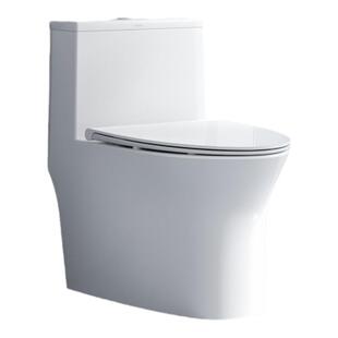 恒洁卫浴抗菌座圈超旋风节水抽水马桶坐厕家用中大户型坐便器905D