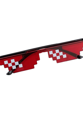 马赛克眼镜抖音网红靓仔墨镜