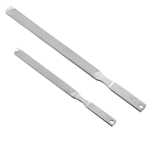 磨指甲锉刀美甲打磨条不锈钢双面挫刀脚趾甲厚甲灰甲专用搓条套装