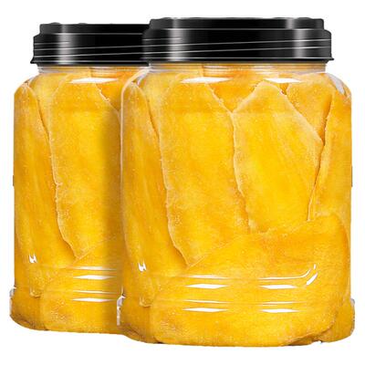 两千份泰国风味厚切芒果干500g