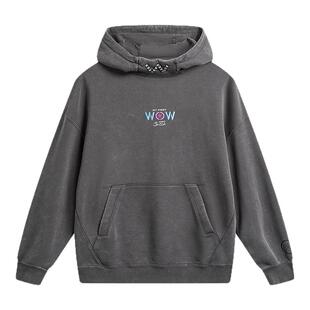 李宁 男 套头连帽卫衣 韦德生活系列卫衣 AWDW015