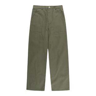 GOOZI MADE 卡其色休闲裤男春季日系Cityboy男生宽松直筒工装裤子