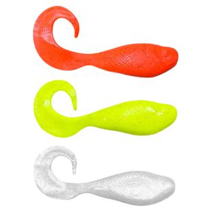 贝克力路亚饵美国进口卷尾软饵小鱼小蝌蚪诱鱼剂笋壳鱼黑坑鲈鱼饵