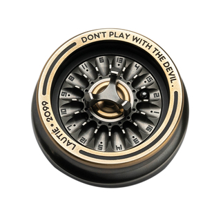 指玩屋 老铁匠嘉年华轮盘联动指尖手指陀螺黑科技解压金属edc玩具