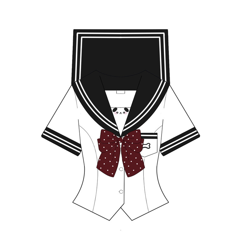 奈香娜原创【奶萌犬】正版jk制服日系甜美可爱收腰水手服学院套装