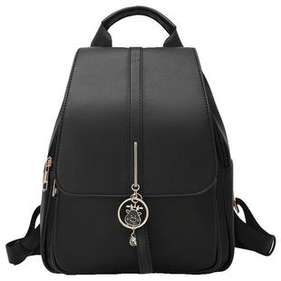 稻草人双肩包女2026新款大学生旅行包出游大容量时尚通勤上班背包