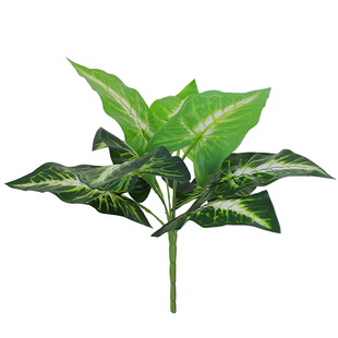 仿真长青叶子植物背景墙绿植装饰配材摆件造景景观树叶道具假绿叶