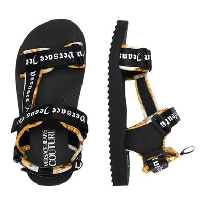 【季末优惠】VERSACE JEANS COUTURE 男士凉鞋