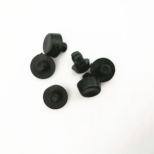 家具弓形办公凳子脚钉防尘塞透明脚垫防撞椅子不锈钢脚垫防滑脚垫