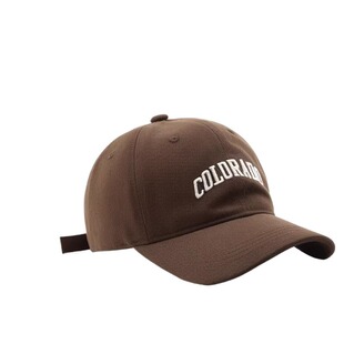 加深棒球帽子男2026新款帽檐大头围显脸小鸭舌帽潮跑步遮阳红色