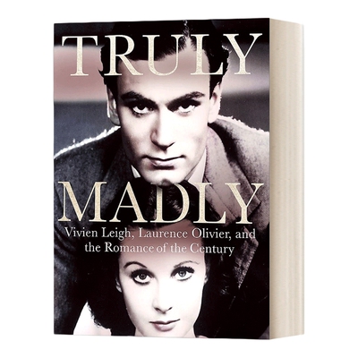 英文原版 Truly Madly 真实疯狂 费雯·丽与劳伦斯 奥利弗的世纪之恋 精装 英文版 进口英语原版书籍