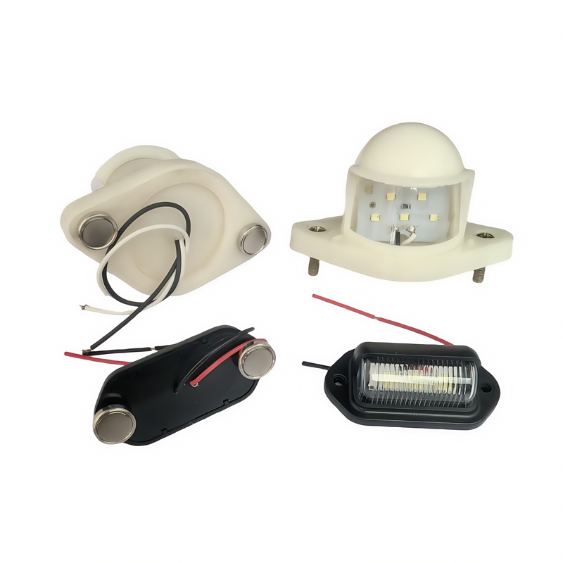 汽车LED牌照灯12v24伏货车后牌照灯挂车客车拖车尾灯侧边灯通用