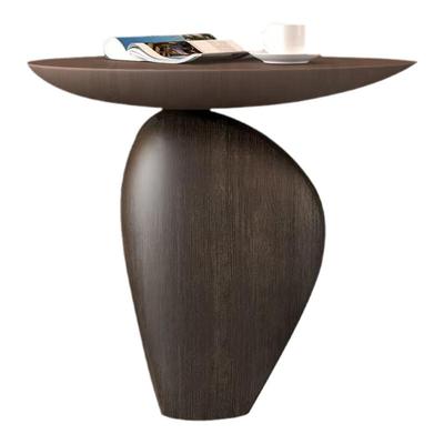 现代简约设计师创意边几侘寂风沙发角几鹅卵石摆件茶几客厅小桌子