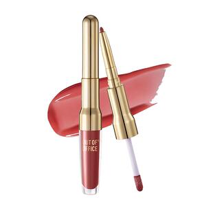 【38焕新周】OUT OF OFFICE双头水嘟唇釉OOO镜面唇釉唇线笔唇油