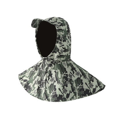 防尘防风防晒帽子披肩帽装修清扫