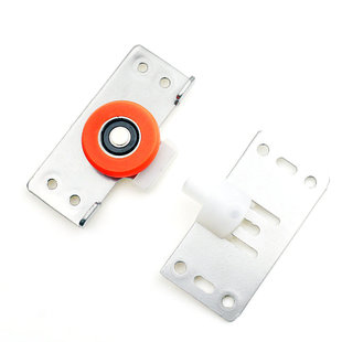 家具衣柜移门滑轮老式凸轮推拉门上下轮子橱柜趟门吊轮轨道槽配件