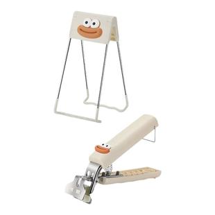 防烫夹取碗夹家用厨房硅胶防滑夹盘子蒸菜蒸锅砂锅夹子提盘器神器