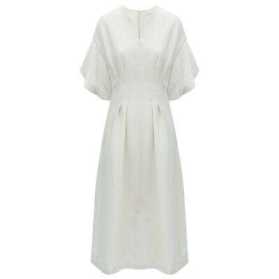 COCOBELLA立体捏褶连衣裙