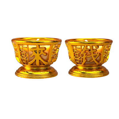 无烟喜庆蜡烛家用钱来福到