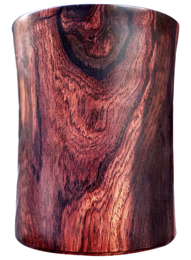 海南笔筒古董黄花梨海南