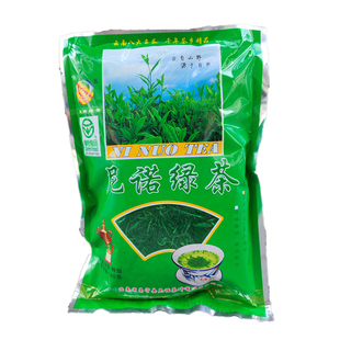 2025新茶春茶云南滇绿茶保山特产昌宁尼诺绿茶袋装大叶种茶叶180g