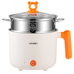 电炖锅304不锈钢内胆食品级煮粥熬汤神器一体锅多功能小电热火锅