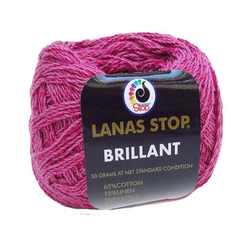 西班牙蕾丝线毛线春夏钩织棉麻线 LANAS STOP BRILLANT亚麻编织线