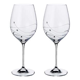 英国进口水晶玻璃高脚波尔多白葡萄酒红酒杯子套装家用结婚送礼盒