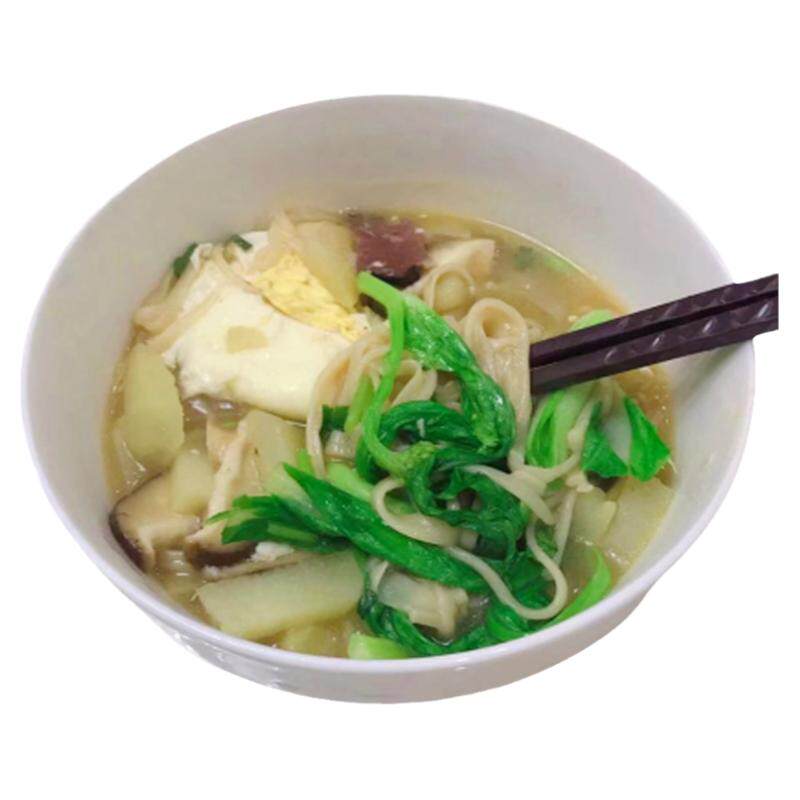 湖北手工油面咸味挂面月子营养面