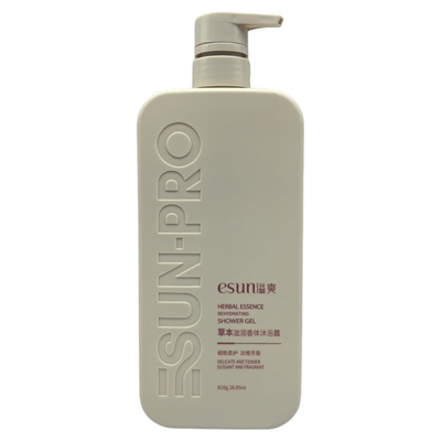 安安溢爽草本滋养香体沐浴露学生