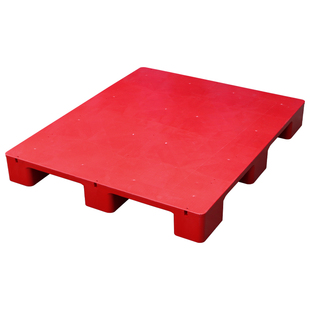 九脚平板塑料托盘叉车防潮垫板仓库货架卡板地台板商超栈板地堆板