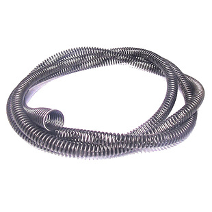 疏通机大头弹簧16毫米通下水道钢丝家用马桶专业打捞大喇叭口软簧