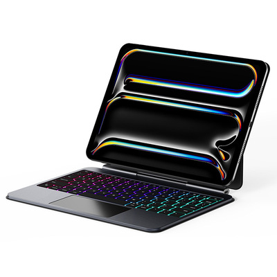 DUX DUCIS适用iPadAir11平板妙控键盘铝合金保护套磁吸悬浮款keyboard商务ipadpro13智能休眠air13键盘保护壳