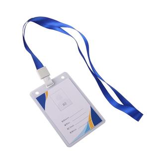 透明硬卡套A1证件B7胸卡A7工作证B2学生卡套B4工牌员工证A6胸牌展会学员嘉宾挂绳定制PVC硬胶套出入证胶套