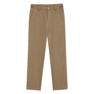 【内里加绒】比华利保罗秋冬新款合身舒适男士牛角锥型休闲裤