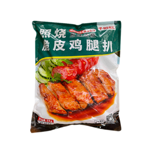 千般就脆皮鸡扒1kg多种口味日式黑椒照烧鸡扒腿扒半成品商用批发