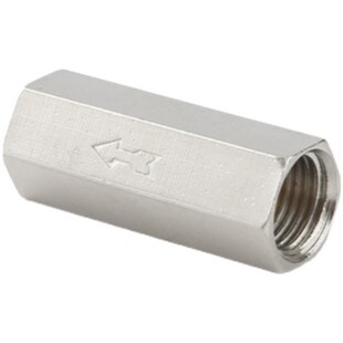 气动单向阀 气体止回阀 直阀止逆阀 CV-01 02 03 04 1分2分3分4分