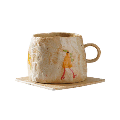 JOJO'SL.PD杯具家用手捏马克杯