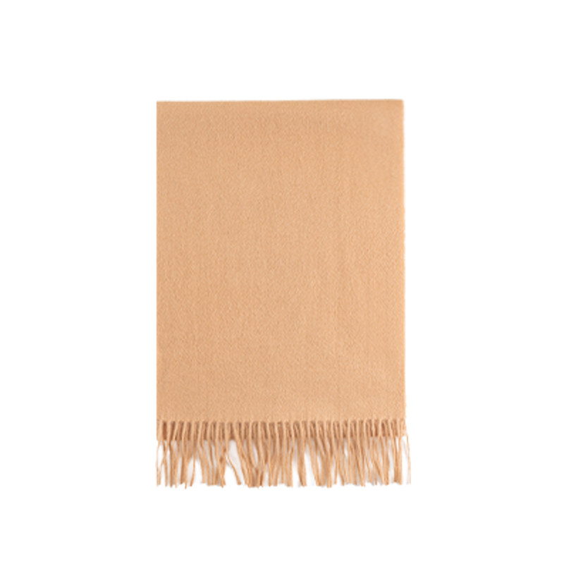 上海故事100%羊绒纯色围巾礼盒装