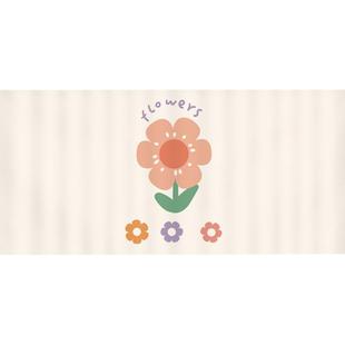 心门厨房无门柜子遮挡帘免打孔滑轨门帘橱柜杂物遮丑衣柜防尘帘子