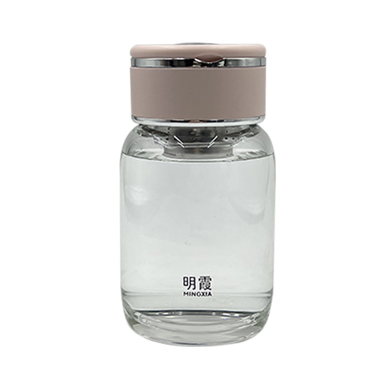 简约玻璃水杯女生2026新款泡茶杯