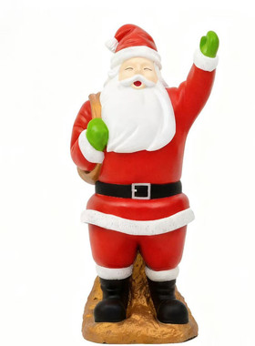 网红圣诞节主题雪人雕塑装饰摆件