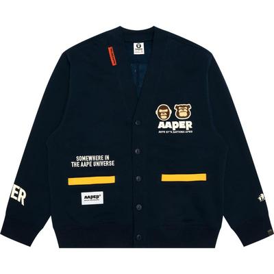 Aape休闲厚绒卫衣开衫外套