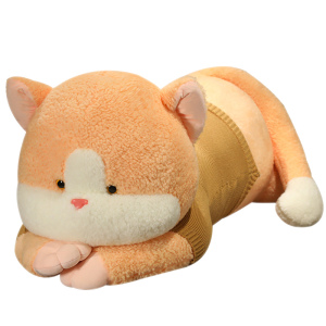 猫咪毛绒玩具睡觉抱枕