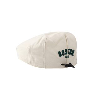 宝宝韩版帽子春秋季洋气前进帽男童贝雷帽可调节百搭鸭舌帽穿搭帽