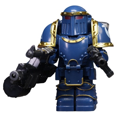 战锤40k动力机甲MK3积木人仔