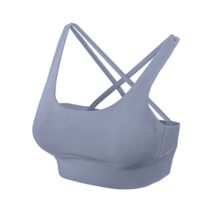 自由深呼吸 舒适托胸~运动内衣女跑步防震瑜伽背心式健身文胸bra